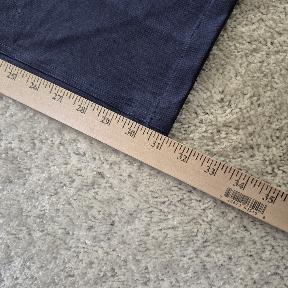 Ten Thousand The Tactical Pant Mens 33/31 Blue Cotton Active Chino Workwear New - Picture 12 of 14